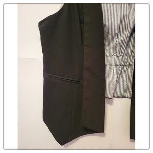 Black Suit Vest